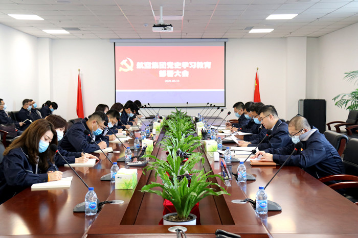 尊龙凯时集团开展党史学习教育安排大会